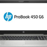 Notebook / Laptop HP 15.6'' ProBook 450 G6, FHD, Procesor Intel® Core™ i7-8565U (8M Cache, up to 4.60 GHz), 16GB DDR4, 256GB SSD, GeForce MX 130 2GB, FreeDos, Silver