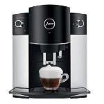 Espressor cafea Jura D6 Platin, 1.9 l, 200g, rasnita AromaG2, afisaj cu text