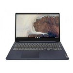 Laptop IdeaPad Slim 3 Chromebook 315 CB315-4H Celeron N4500 15.6inch-FHD 8GB RAM 128GB SSD ChromeOS Navy, Lenovo