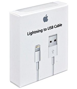 Cablu de date Apple MD818ZM pentru Apple Lightning, 1 m, blister (Alb), Apple
