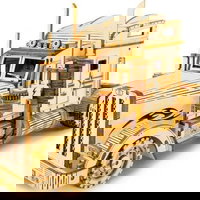 Puzzle 3D din lemn Robo Time din 286 de piese - Camion