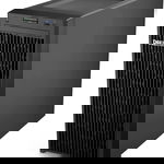 Server DELL PowerEdge T150, Procesor Intel® Xeon® E-2378 2.6GHz Rocket Lake, 16GB UDIMM RAM, 1x 4TB 7.2K 6G SATA HDD, PERC H355, 4x Hot Plug LFF, DELL