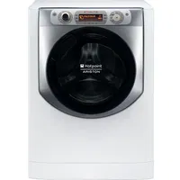 HOTPOINT Masina de spalat rufe Hotpoint Aqualtis AQ104D497SD EU/B N, 10 kg, 1400 rpm, Clasa B, Steam Refresh, Steam Hygiene, Motor Inverter, Display LCD, Alb/Argintiu, HOTPOINT