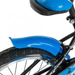 Bicicleta copii Rich Baby R2003A, 20", Albastru/Negru