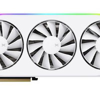 Placa video XFX Mercury GAMING OC AMD Radeon RX 9070 XT 16GB GDDR6 256-bit White