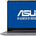Ultrabook ASUS 15.6'' VivoBook S15 S510UN, FHD, Procesor Intel® Core™ i5-8250U (6M Cache, up to 3.40 GHz), 4GB DDR4, 1TB, GeForce MX150 2GB, Endless OS, Gray Metal