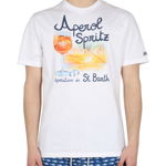 Mc2 Saint Barth Aperol Spritz T-Shirt WHITE