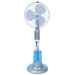 Ventilator cu pulverizare apa si umidificare Hausberg HB5600, 90W, 300 ml/h, 3 viteze, timer, telecomanda