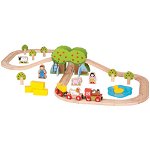 Trenuletul de la ferma, BIGJIGS Toys, 2-3 ani +, BIGJIGS Toys