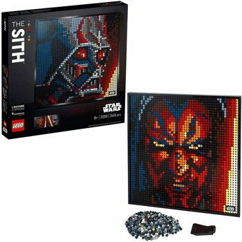 Lego - Set de constructie Star Wars Sith , ® Art , 2020, Multicolor
