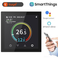 Termostat Wi-Fi pentru incalzirea in pardoseala si centrala pe gaz TOR6500 LED Color, TORELECTRIC