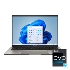 Laptop ASUS 13.3'' Zenbook S 13 OLED UX5304VA, 2.8K, Procesor Intel® Core™ i7-1355U (12M Cache, up to 5.00 GHz), 16GB DDR5, 1TB SSD, Intel Iris Xe, Win 11 Pro, Basalt Grey, 3Yr