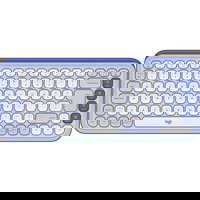 Tastatura Logitech Pop Icon Keys Bluetooth Lilac