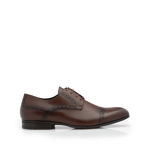 Pantofi barbati eleganti din piele naturala,Leofex -1022 Maro Box, Leofex