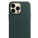 Husa iPhone 14 Pro Max Piele Forest Green, Apple