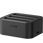 Statie de incarcare Insta360 X3 Fast Charge Hub CINSAAQ/A pentru 3 baterii, Insta360