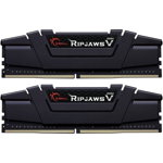RipjawsV Black 64GB DDR4 4600MHz CL19 1.5V Dual Channel Kit, G.Skill