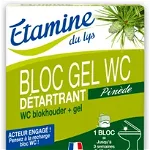 Pastila gel + suport pentru curatare si detartrare toaleta, parfum pin si eucalipt Etamine, Etamine du Lys