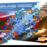 Joc de constructie magnetic - 30 piese, MAGPLAYER