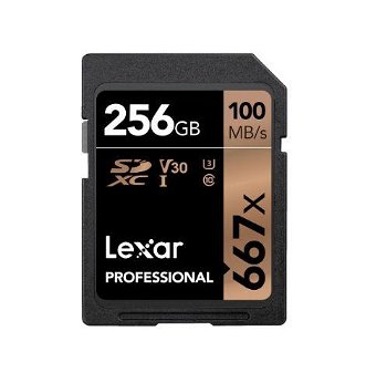 Card de memorie Lexar 256GB SDXC CLS10 UHS-I