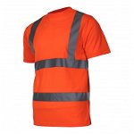 Tricou reflectorizant Lahti Pro, marimea XL, portocaliu, LAHTI.PRO