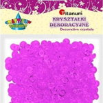 Titanum Mărgele din plastic jumătate de minge violet 40g, Titanum