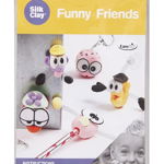 Set Plastilina Silk Clay Funny Friends (100680) 