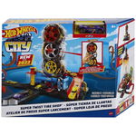 Set de joaca Hot Wheels City - Vulcanizarea Super Twist