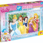 Puzzle 2 in 1 Lisciani Disney Princess, Plus, 108 piese, Lisciani