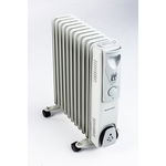 Radiator cu ulei Ravanson OH-11, 2500W, Gri