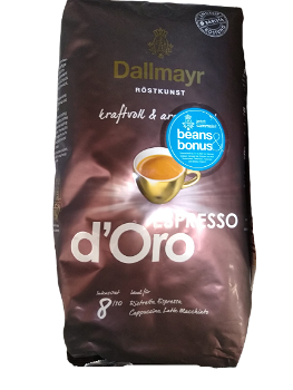 Dallmayr Espresso DOro 1kg cafea boabe, Dallmayr
