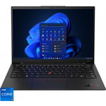 14'' ThinkPad X1 Carbon Gen 10, WUXGA IPS, Procesor Intel Core i7-1255U (12M Cache, up to 4.70 GHz), 16GB DDR5, 512GB SSD, Intel Iris Xe, Win 11 Pro, Black Paint, Lenovo