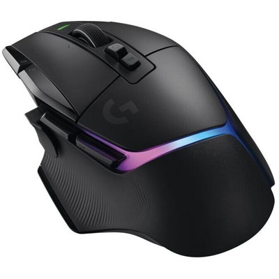 logitech Mouse pentru jocuri Logitech G502 X Plus, Lightspeed Wireless, Hero 25K DPI (Negru)