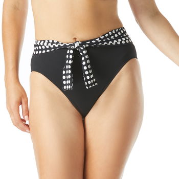 Imbracaminte Femei COCO REEF Riviera Dot Lure Hi-Waist Bottoms Cast Black, COCO REEF