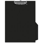 Clipboard simplu A4, plastifiat PVC, Q-Connect - negru, Q-CONNECT