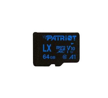 Card de memorie Patriot LX Series 64GB micro SDXC V10 psf64glx11mcx