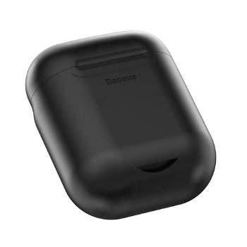 Baseus Husa de protectie , Functie Incarcare Wireless, compatibil cu Apple compatibil cu Airpods, Negru