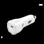 Hama incarcator auto USB Type-C port PD 3A 27W alb 183223