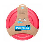 PitchDog 24, disc de joc pentru caini (frisbee), 24cm, roz, Pitch Dog