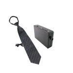 Kit mini DVR portabil cu camera spion ascunsa in cravata NT-18HD+PV-500NEO, 2 MP, WiFi, microfon incorporat, LawMate