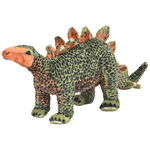 Jucărie de pluș dinozaur Stegosaurus, verde și portocaliu XXL