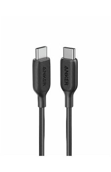 Anker PowerLine III, USB-C USB-C, 0,9m, Negru