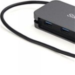 HUB USB StarTech 4x USB-A 3.2 Gen1 (HB30AM4AB), StarTech