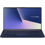 Laptop ultraportabil ASUS ZenBook 14 UX433FAC cu procesor Intel® Core™ i7-10510U pana la 4.90 GHz, 14", Full HD, 16GB, 1TB SSD, Intel® UHD Graphics 620, Windows 10 Home, Royal Blue
