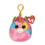 Plus breloc 8. 5 cm Squishy Beanies Fantasia Unicorn multicolor, Ty, 
