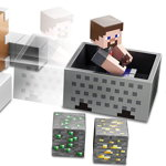 Figura Mattel Minecraft - Joc Minecart Mayhem (GVL55)