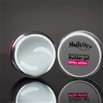Gel UV Autonivelant NailsUp - Milky White 50g, Nails Up