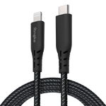 Cablu USB-C Lightning MFI Ringke Fast Charge 1.2m Negru, 0