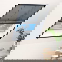 vidaXL Plasă insecte magnetică pentru ferestre, antracit, 80x120 cm, vidaXL