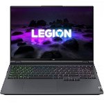 Laptop Legion 5 Pro WQXGA 16 inch AMD Ryzen 5 5600H 16GB 512GB SSD RTX 3050 Ti Windows 11 Home Black Grey